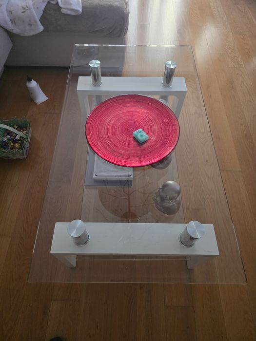 Mesa de centro vidro