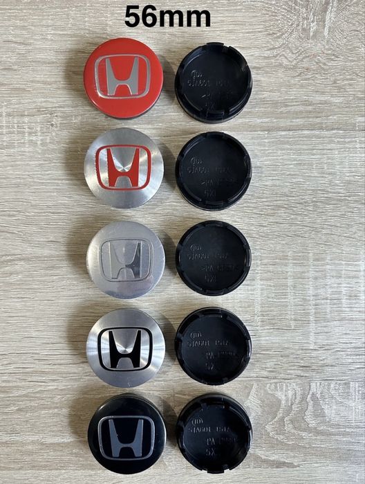 Conjunto de 4 centros Honda 56mm 60mm 65mm 68mm 69mm