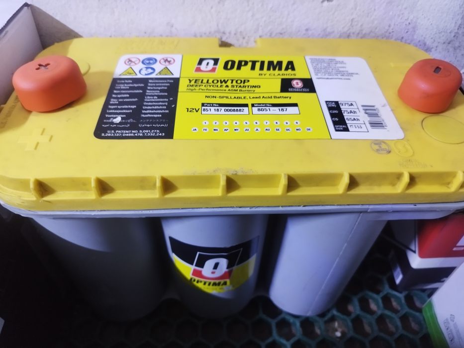 Bateria optima. / baterias solares exide