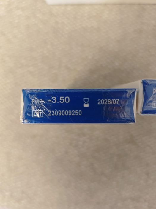 Soczewki miesięczne Horien EasyDay (12 opakowań) po 3 szt. Moc: -3.50