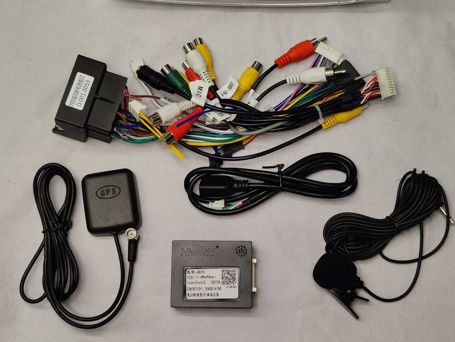 Rádio 2 din ANDROID ford C-MAX S-MAX Galaxy Focus • BLUETOOTH + câmara