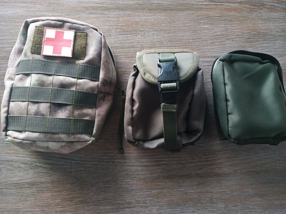 Аптечка підсумки, військові, для туризму