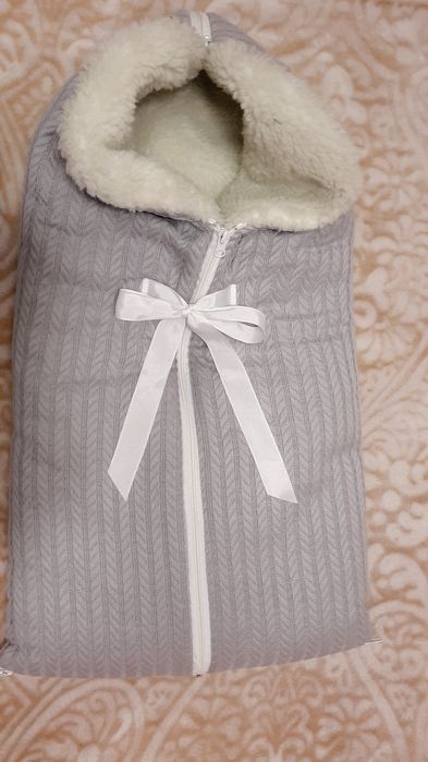 Зимовий теплий конверт для виписки