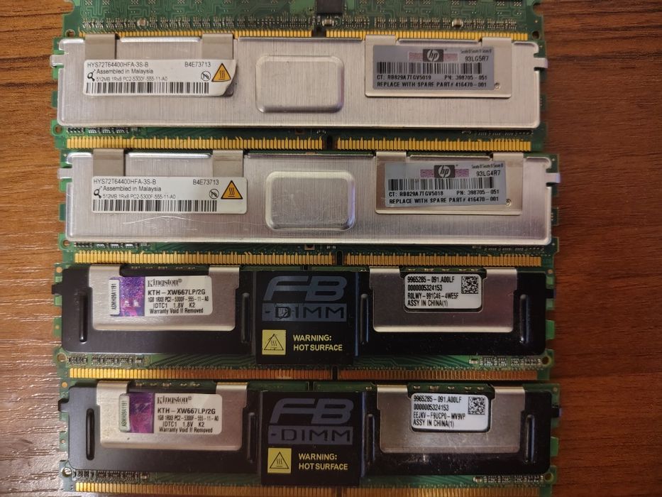 Оперативна пам'ять DDR, DDR2 SODIMM, DDR2, DDR3 SODIMM