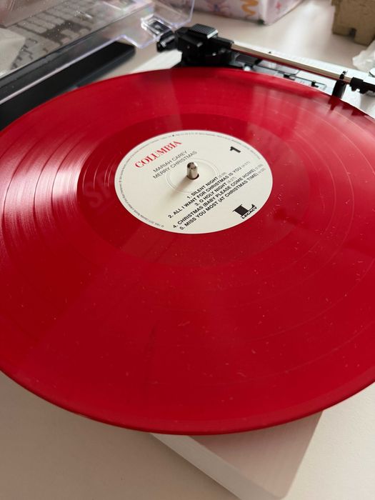 Gramofon PRIXTON Studio Deluxe – biały, jak nowy