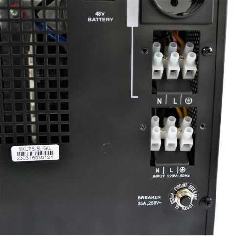 Инвертор ДБЖ MAXION 5000 ВА / 3500 Вт / 48 В с чистой синусоидой