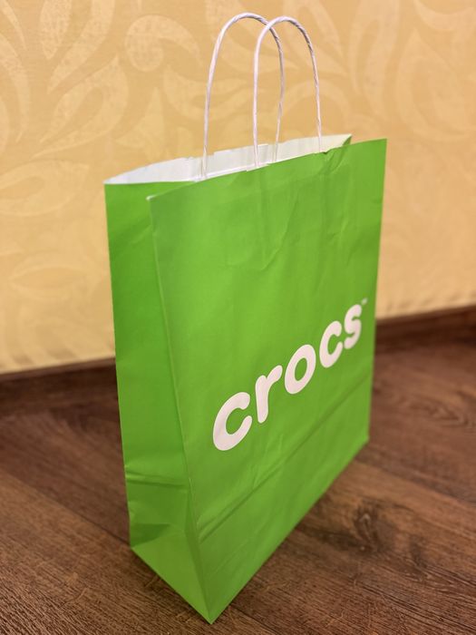 Пакет Crocs, бумажный