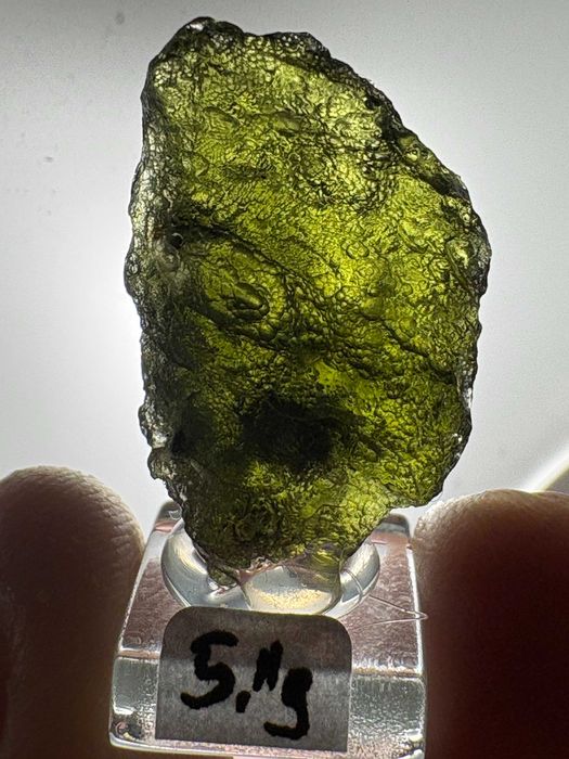 Mołdawit 5,1 g  (Chlum) Oryginał - Czechy