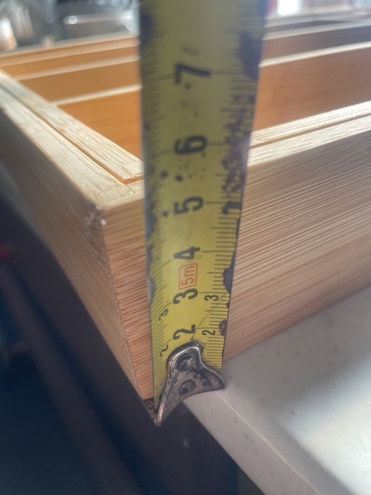 органайзер великий розсувний для столових приборів бамбук