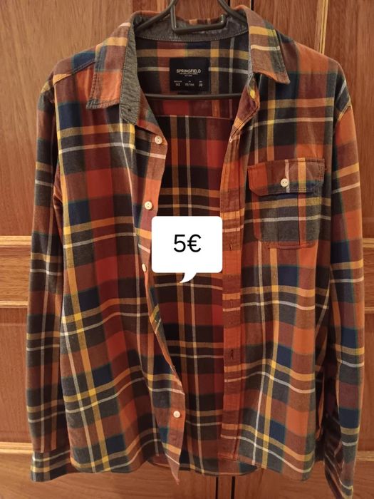 Camisas de homem usado