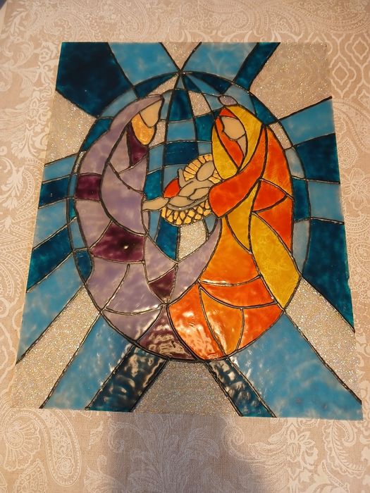 Quadro em Vitral 33x43.