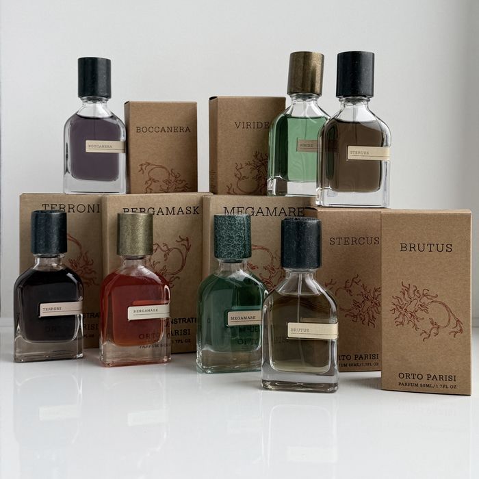Парфюм, духи Orto Parisi Megamare, Terroni, Bergamask, Boccanera, Brutus, Stercus, Viride 50 ml.