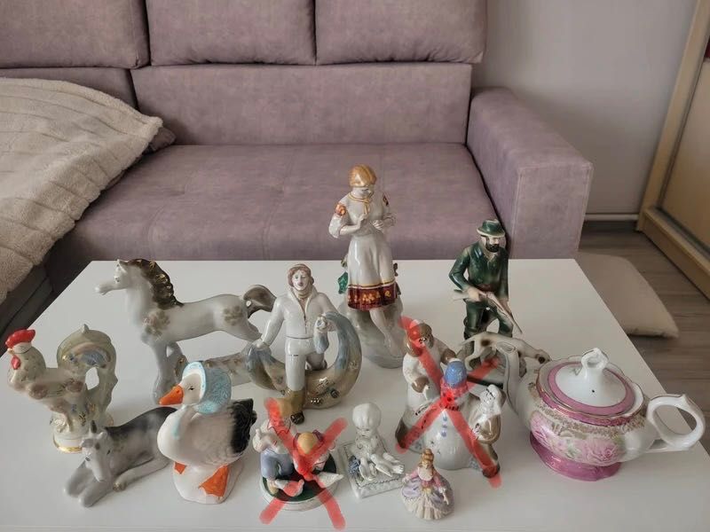 Figurki porcelanowe kolekcja