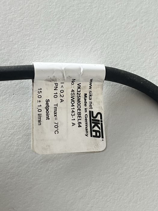 Sensor de fluxo Daikin Altherma