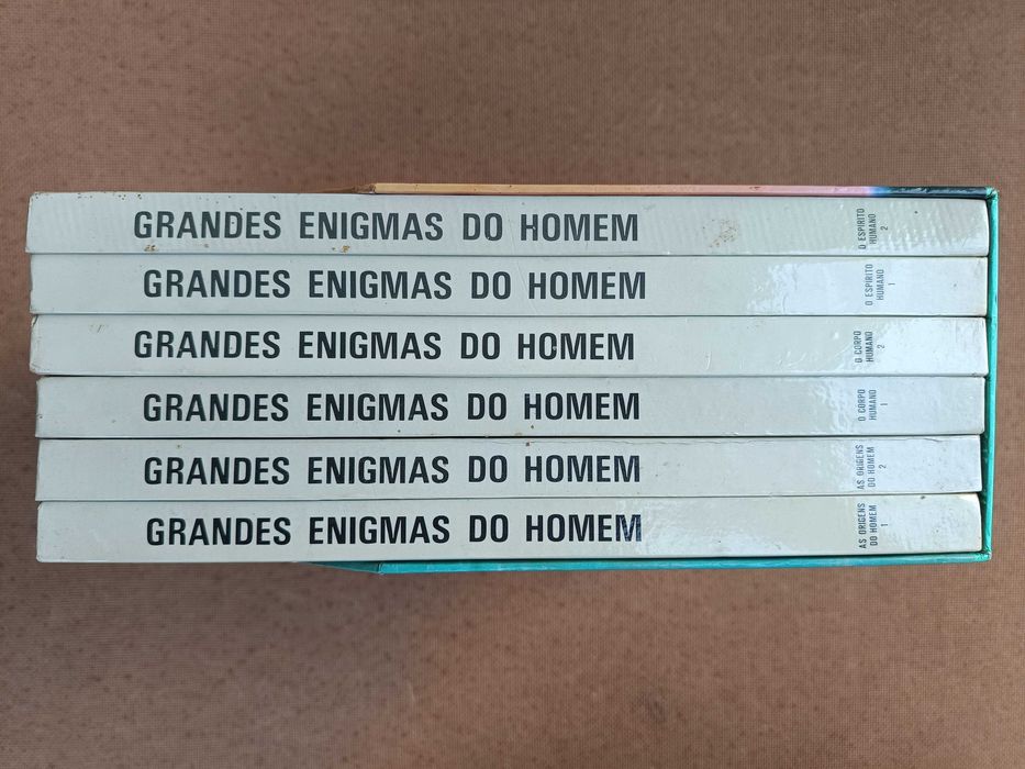 Coleção de livros "Grandes Enigmas do Homem"