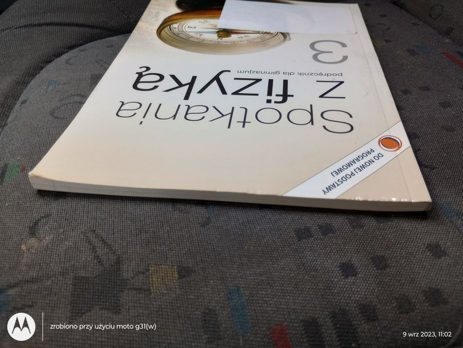 Spotkania z fizyką 3. Podręcznik dla gimnazjum.