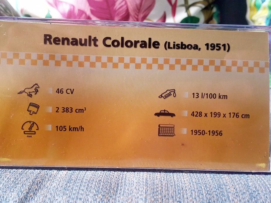 Táxi de Lisboa em bom estado