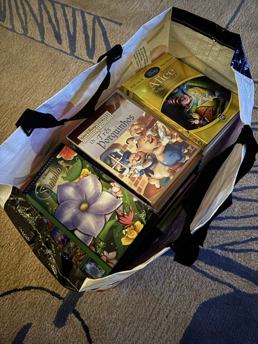 Pack de DVDs infantis