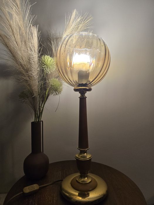 Lampa stojąca prl vintage