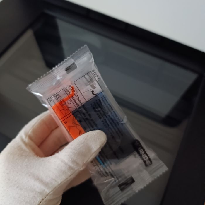 Tusze H655 niebieski żółty i czerwony