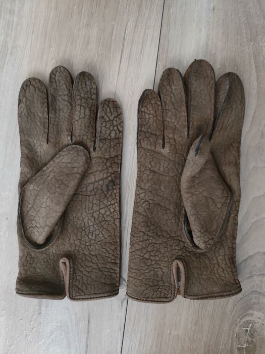 Rękawiczki skórzane męskie rozmiar S 21 retro PRL vintage #4

Rękawicz