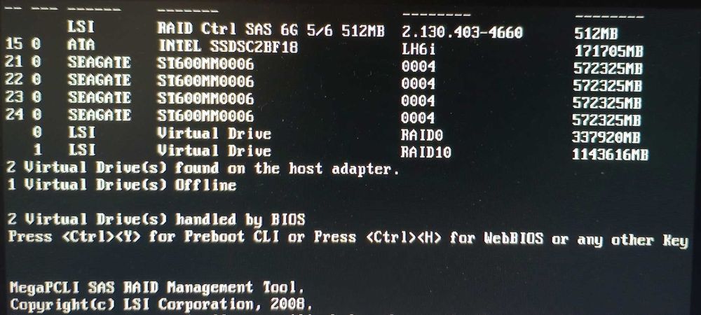 mini serwer Fujitsu TX120 S3 Xeon, 16GB RAM ECC, 4xSAS 600GB+SSD, RAID-SAS homelab