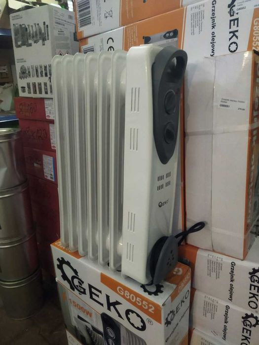 Grzejnik olejowy 7 żeberek 1500W nowy
