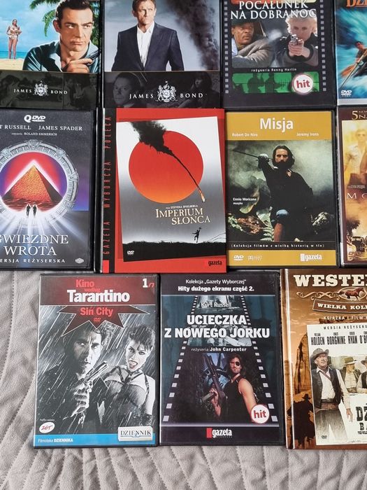 Filmy DVD zestaw do wyboru
