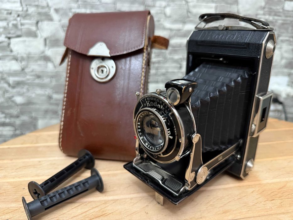 Фотоаппарат Kodak Vollenda 620 после реставрации. Адаптирован под пленку 120
