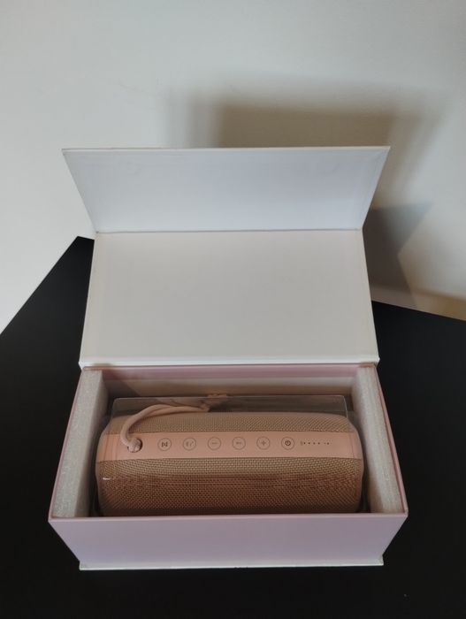 Głośnik mobilny XMUSIC BTS800P Różowy Bluetooth AUX Radio FM