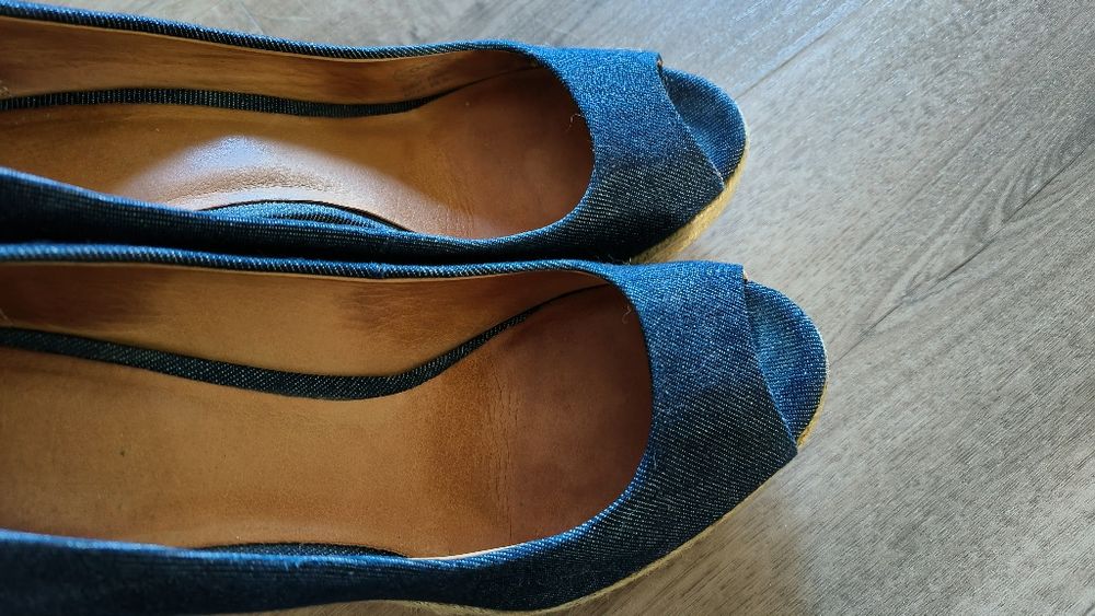 Sandálias cunha Coach