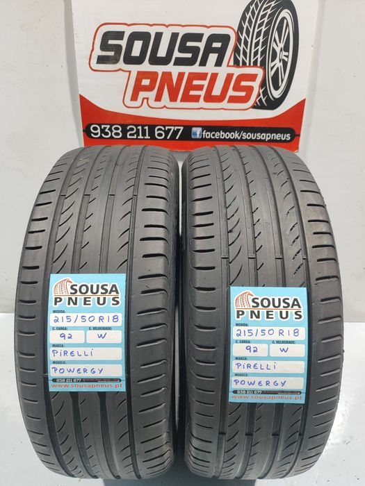 2 pneus semi novos 215-50R18 Pirelli - Oferta dos Portes