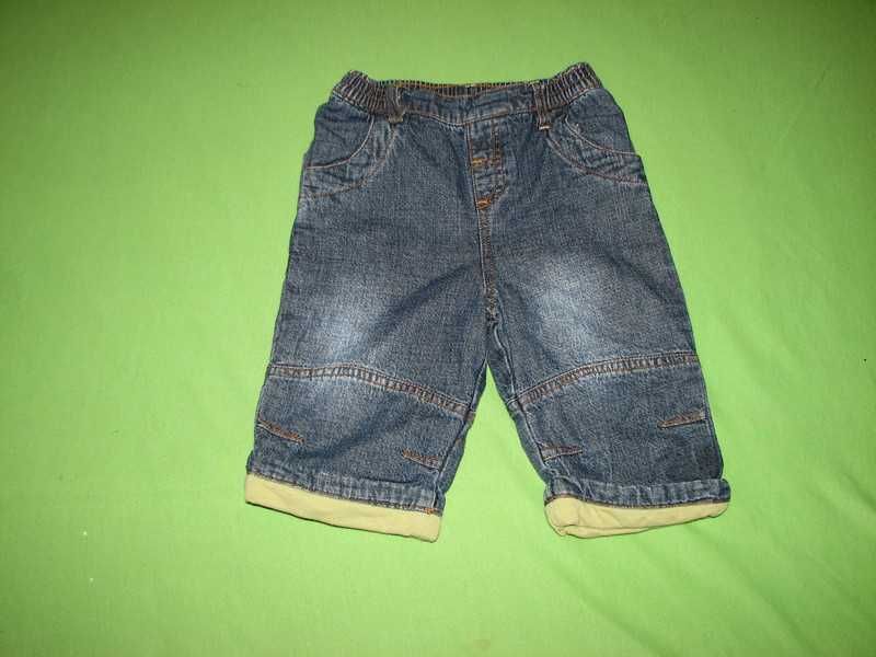 dżinsowe spodenki next 3/6 m