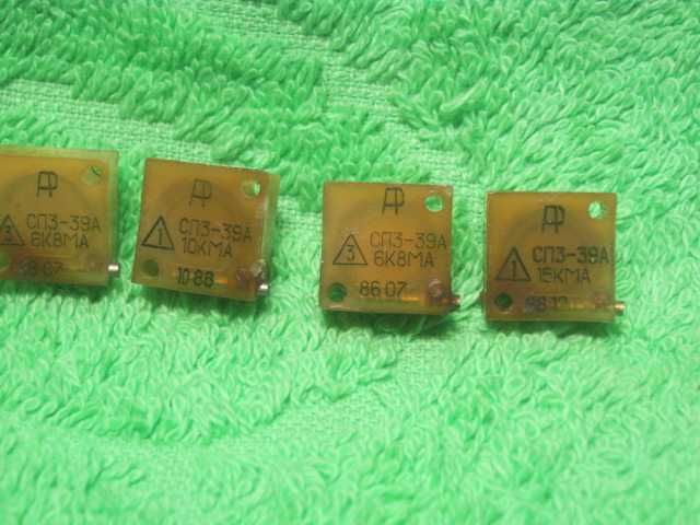 Резисторы подстроечные СП3-16ВА; СП3-39А; СП4-1