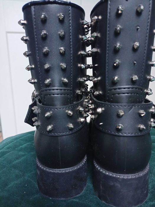 Buty kalosze Philipp plein botki za kostkę