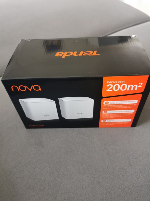 Router  akcess point System MESH Tenda Nova MW5 (2-pack) nowe