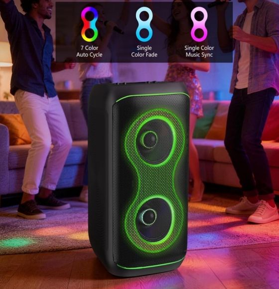 Green Keeper Karaoke Gkd61 2 Bezprzewodowymi Mikrofonami 400 W Uszkodzony