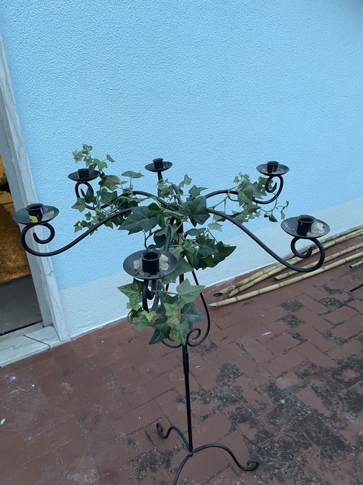 Castical em ferro forjado oara 6 velas