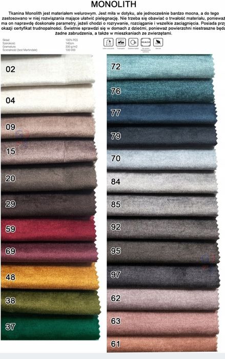 Narożnik Madryt dostępne  od ręki