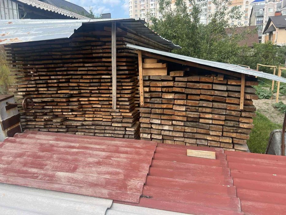 Доска обрізна  суха