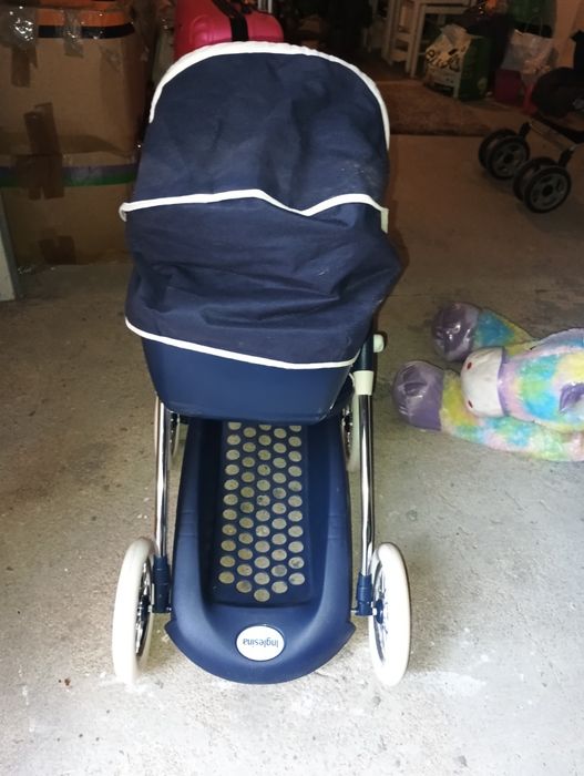 Carrinho de Bonecas 3 em 1 Smoby Inglesina