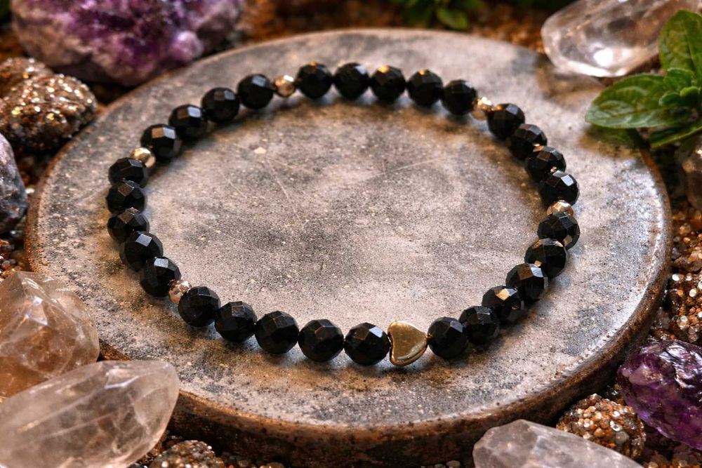 Bransoletka z turmalinu