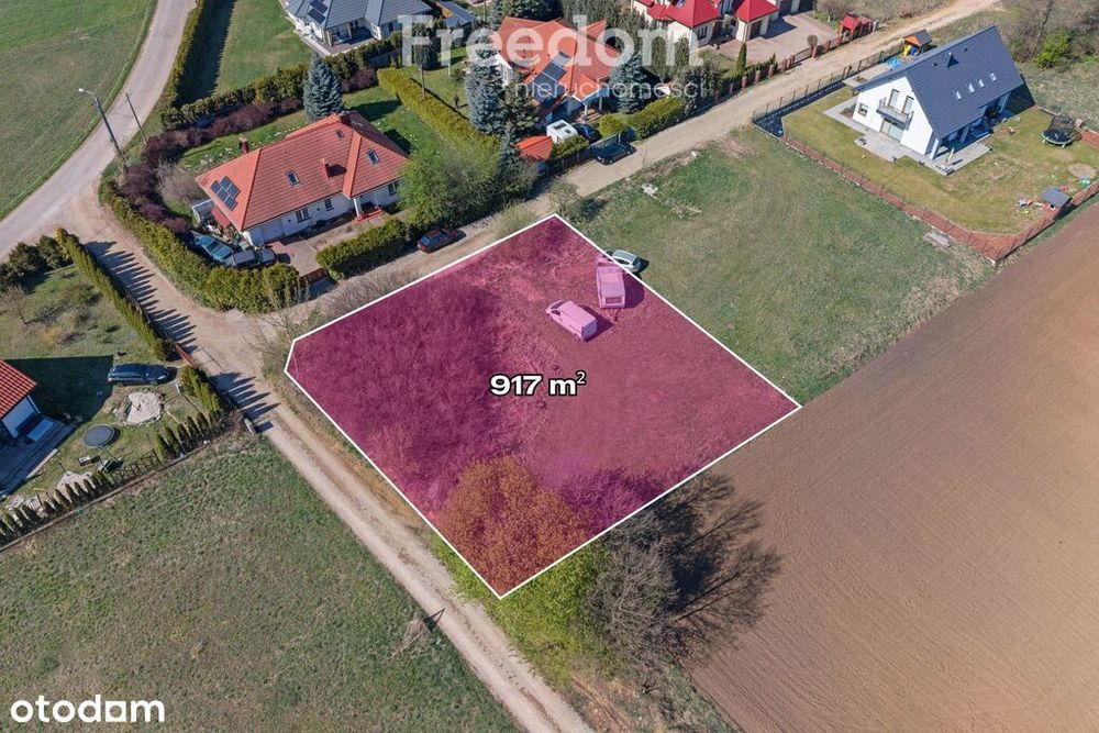 Działka budowlana 917 m² – Józefów k. Legionowo