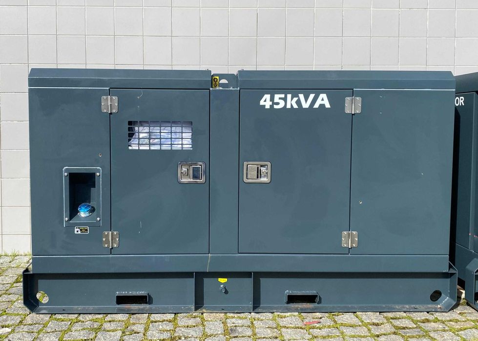 Gerador 45 kVA Silencioso Diesel