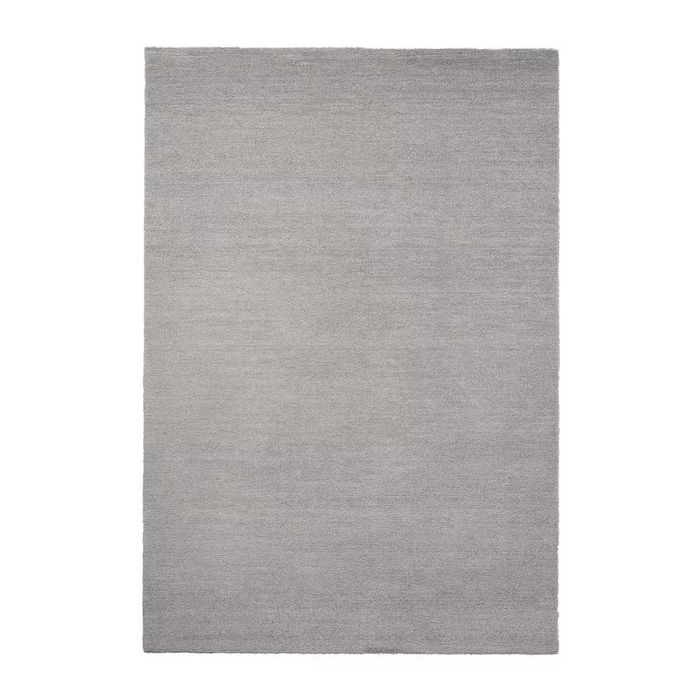 Tapete pelo curto, KNARDRUP, cinza claro, 133x195 cm
