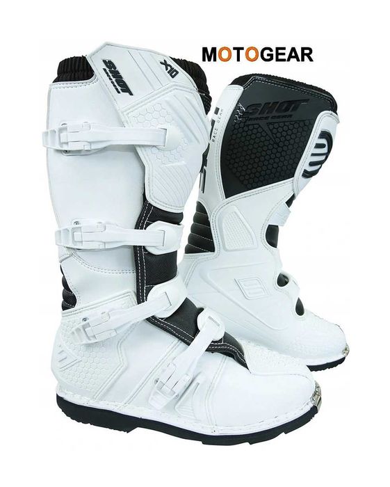 NOWE !!! Buty motocyklowe Cross/Enduro SHOT X10 r. 42, 43