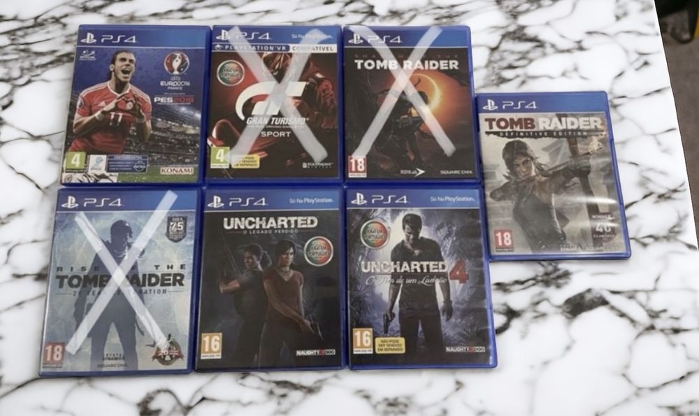 Jogos PS4 originais a 10 e 15 euros
