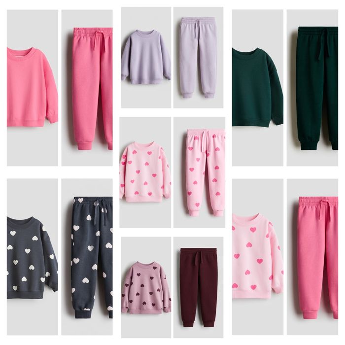 Нові костюми,комплекти,світшоти   H&M 98-104,110-116,122-128,134-140 см