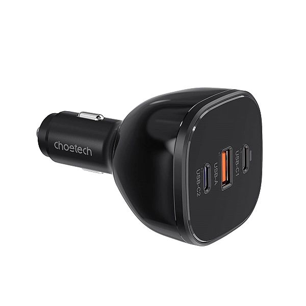 Ładowarka Choetech TC0024 samochodowa 160W 2x USB-C PD 3.1/1x USB-A -