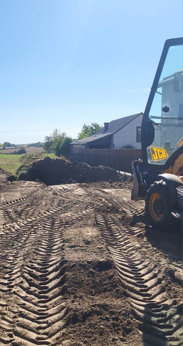 Uslugi koparko ładowarką
